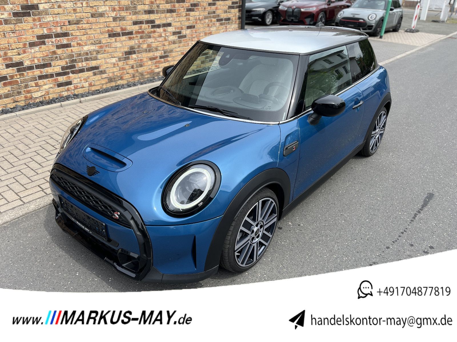 MINI COOPER S Navi LED HUD Leder Multitone Roof Yours