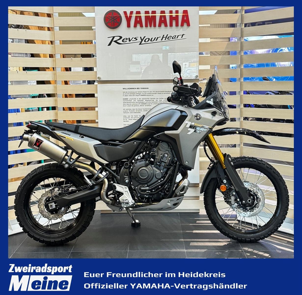 Yamaha Tenere 700 MIVV Umbau Rallyesitz