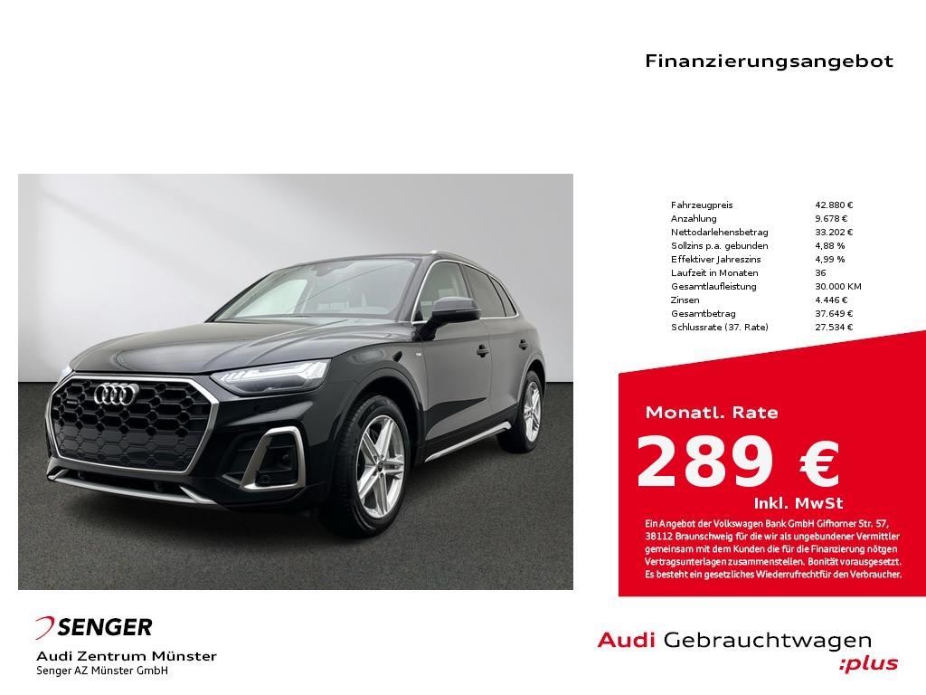 Audi Q5 50 TDI quattro S line Matrix Pano AHK Navi