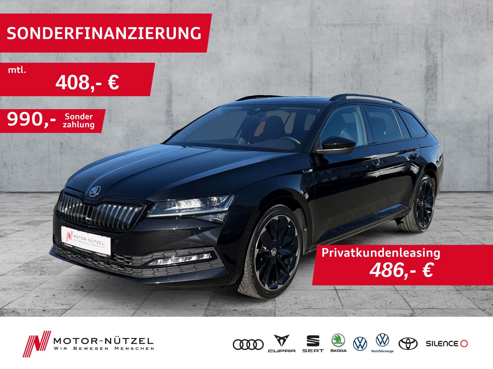 Skoda Superb Combi iV SPORTLINE BEAM+NAVI+ACC+SHZ+AHK