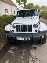 Jeep Wrangler 2.8l CRD Unlimited Sahara Automatik... - weiße Jeep Wrangler