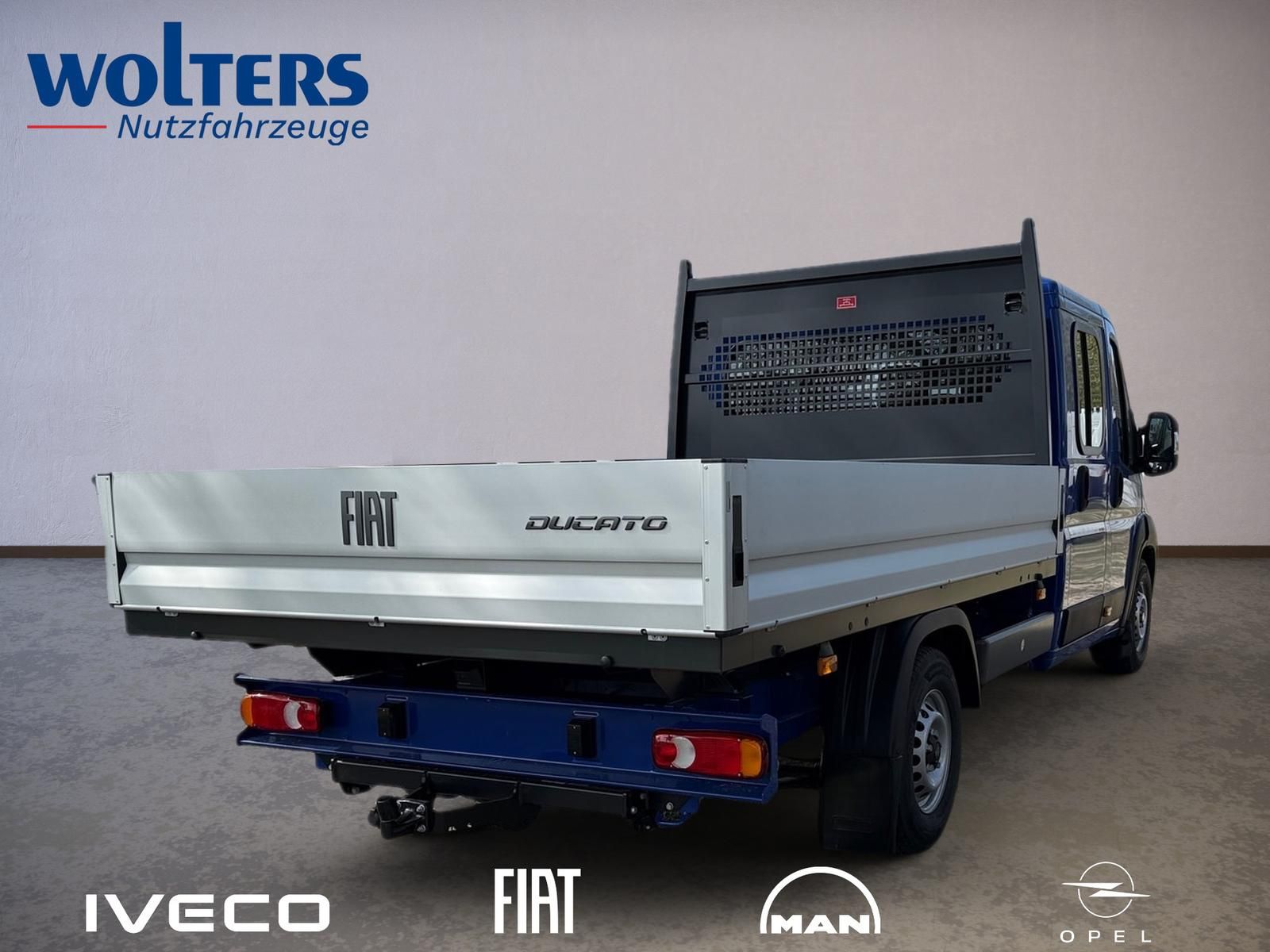 Fahrzeugabbildung Fiat Ducato Maxi L4 Doka Pritschenwagen 140 MT6