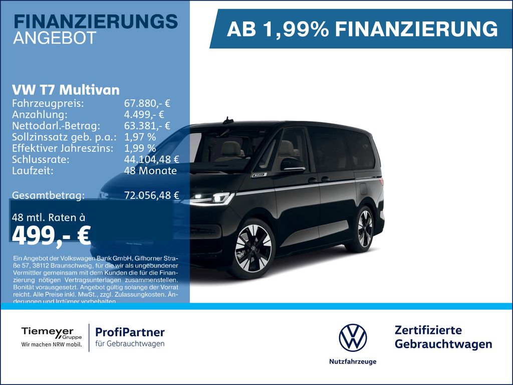 Image of Volkswagen T7 Multivan