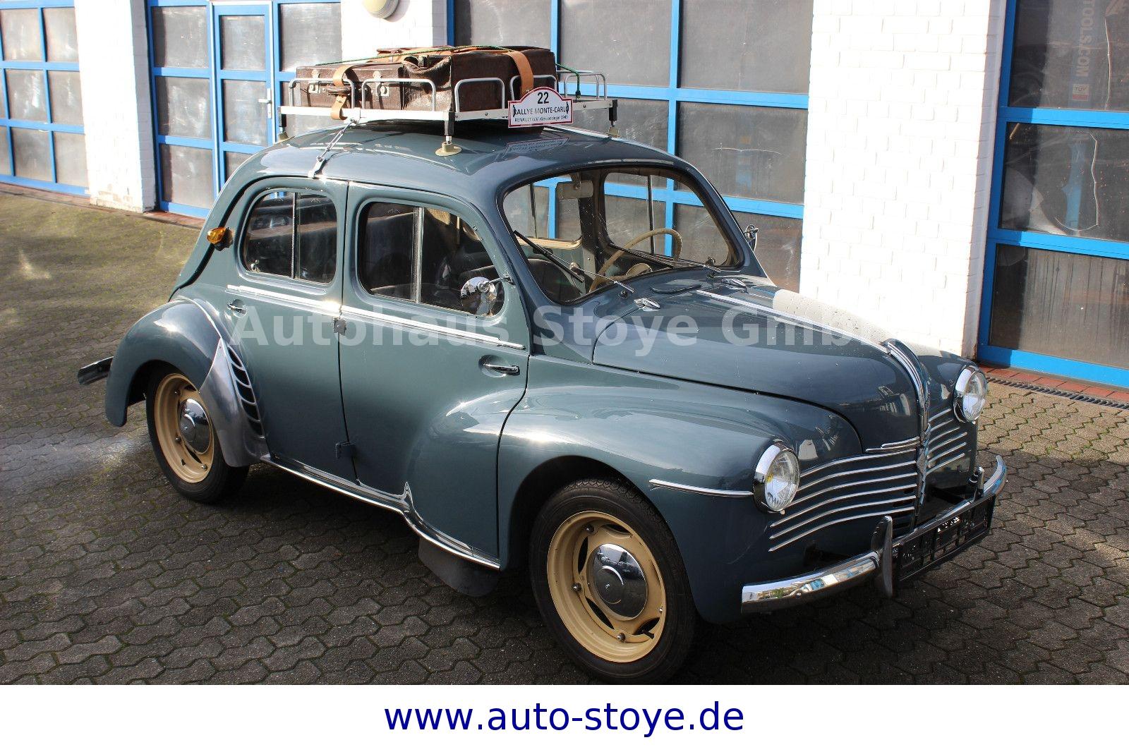 Renault 4CV Cremeschnittchen mit Historie 2. Hd