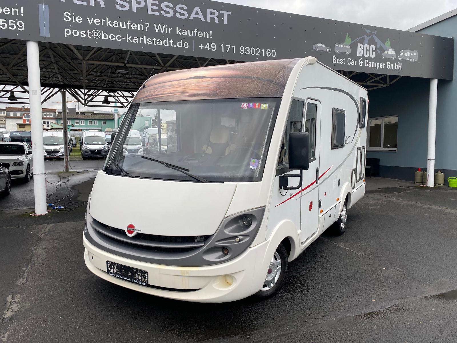 Bürstner Fiat 2.3JTD Viseo I595-EBikeTräg-Hub&Festbett