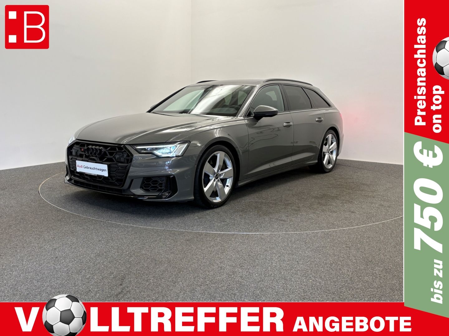 AUDI S6 Avant MATRIX B&amp;O PANO VIRTUAL AHK KAMERA NAVI