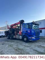 Scania R560 V8 Holz-Kran Palfinger S260L - Scania 560