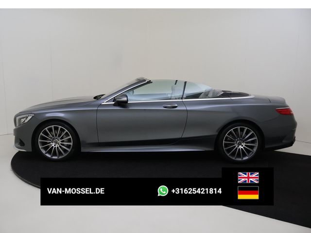 Mercedes-Benz S 500 Cabrio / AMG Line/ 20 inch/ Grijs leder/ S