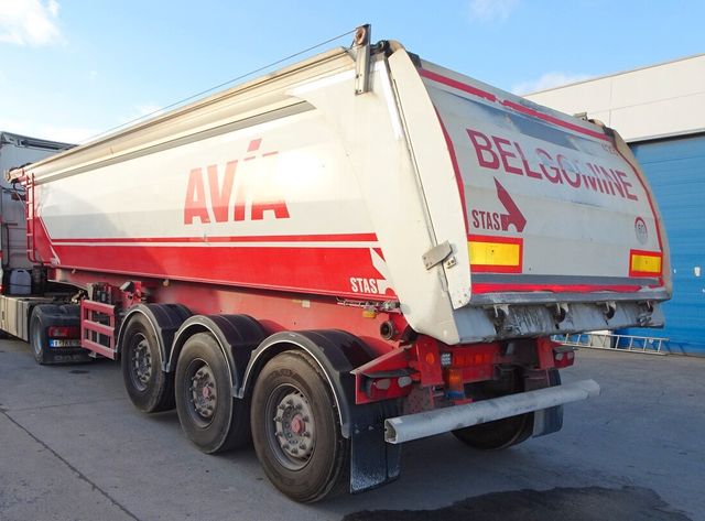 Stas 28M³ tipper semi trailer