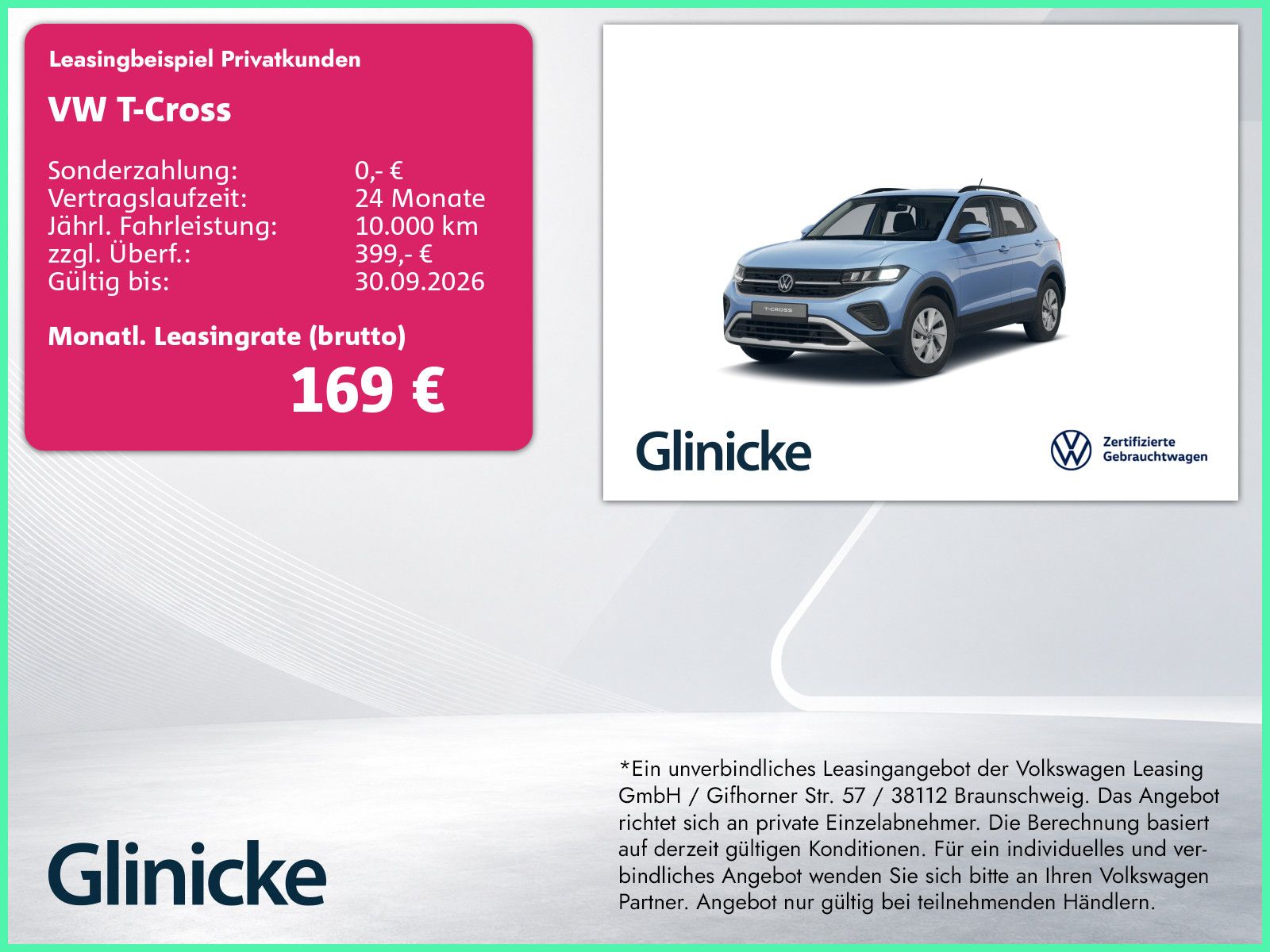 Volkswagen T-Cross 1.0 TSI Life