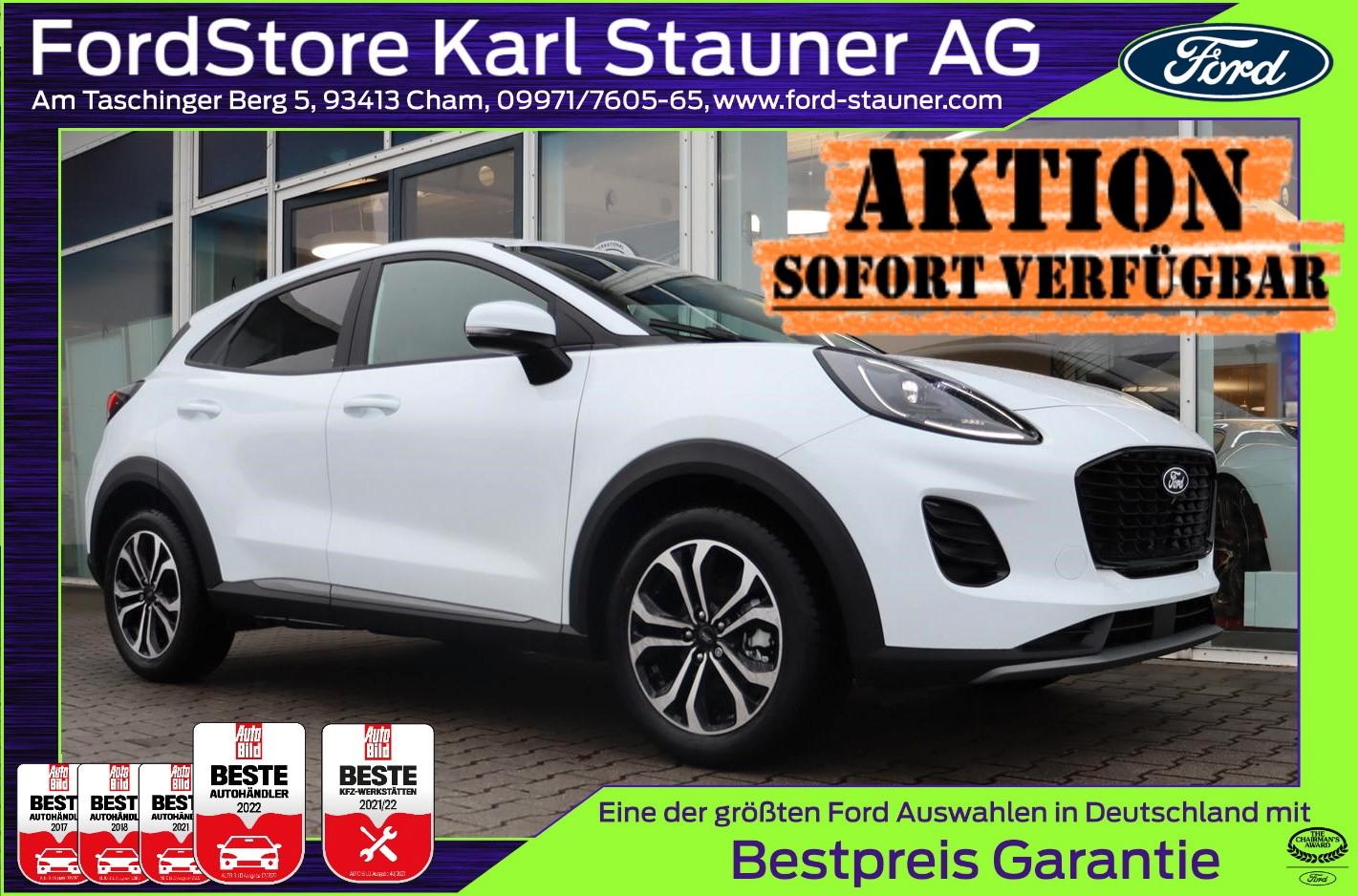 Ford Puma Titanium 1.0EcoB MHEV 4,99% FIN* GjR