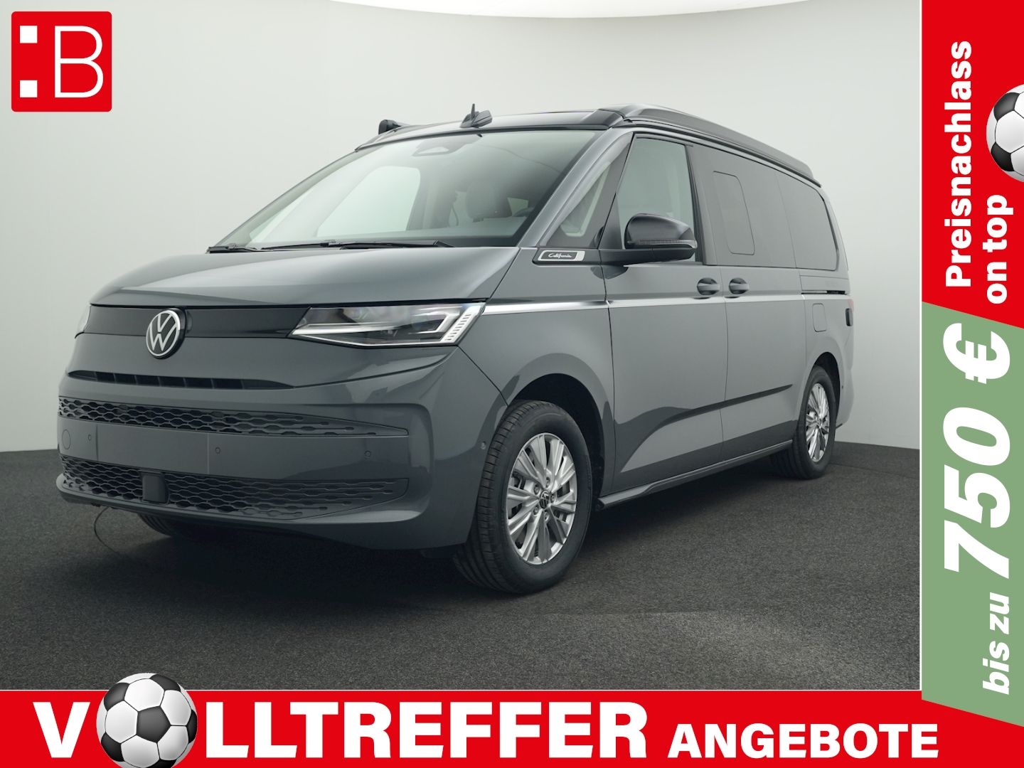 Volkswagen T7 California Beach Camper TDI DSG LED NAVI 5-J-