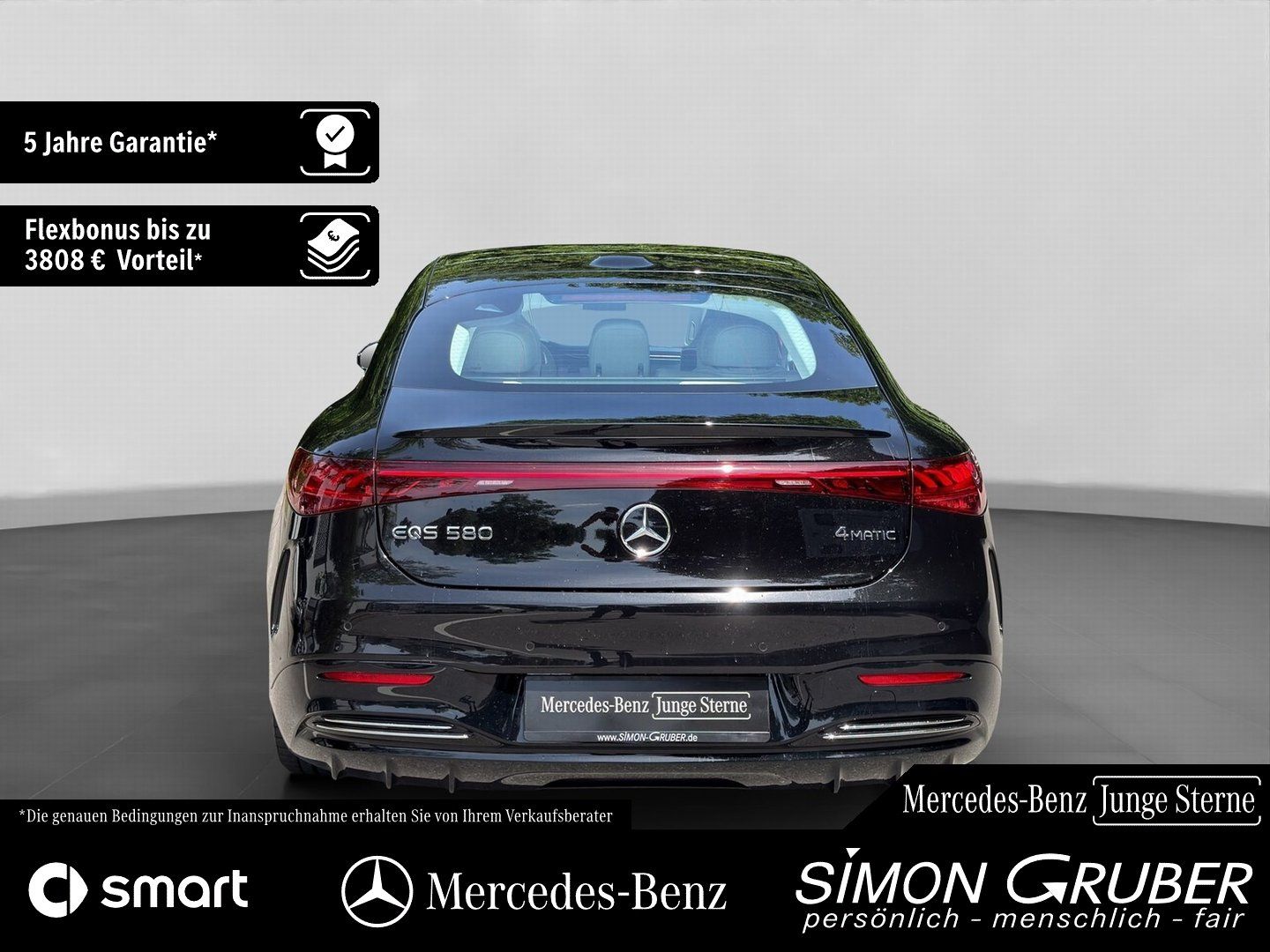 Fahrzeugabbildung Mercedes-Benz EQS 580 4M AMG Exklusive Drive Pilot AHK Md 2026