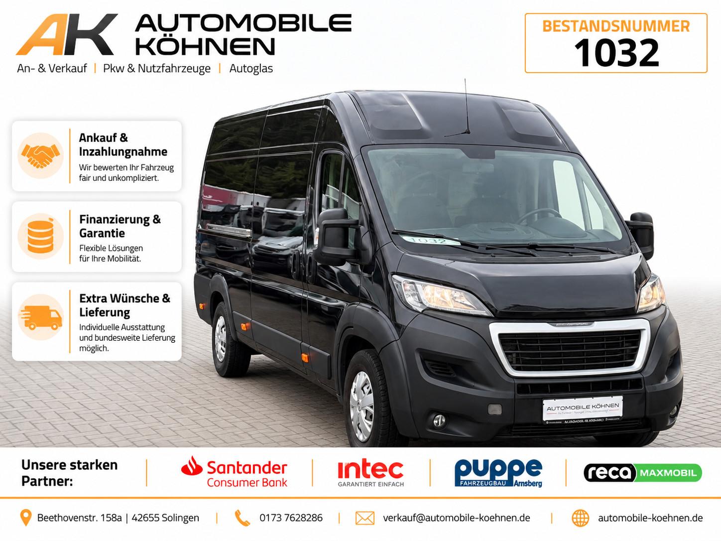 Peugeot Boxer L4H2 165 PS / REGALSYSTEM / AHK / KLIMA / 