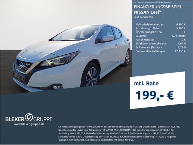 Nissan Leaf 122 Acenta