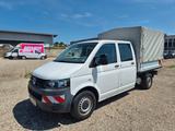 Volkswagen T5 1.9TDI Doka Pritsche/Plane 6-Sitze AHK - VW T5 1.9 TDI
