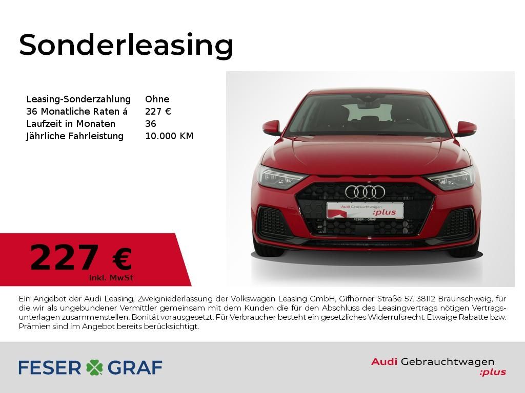 A1 Sportback 25 TFSI Leder+Sportsitze/LED/Smartp