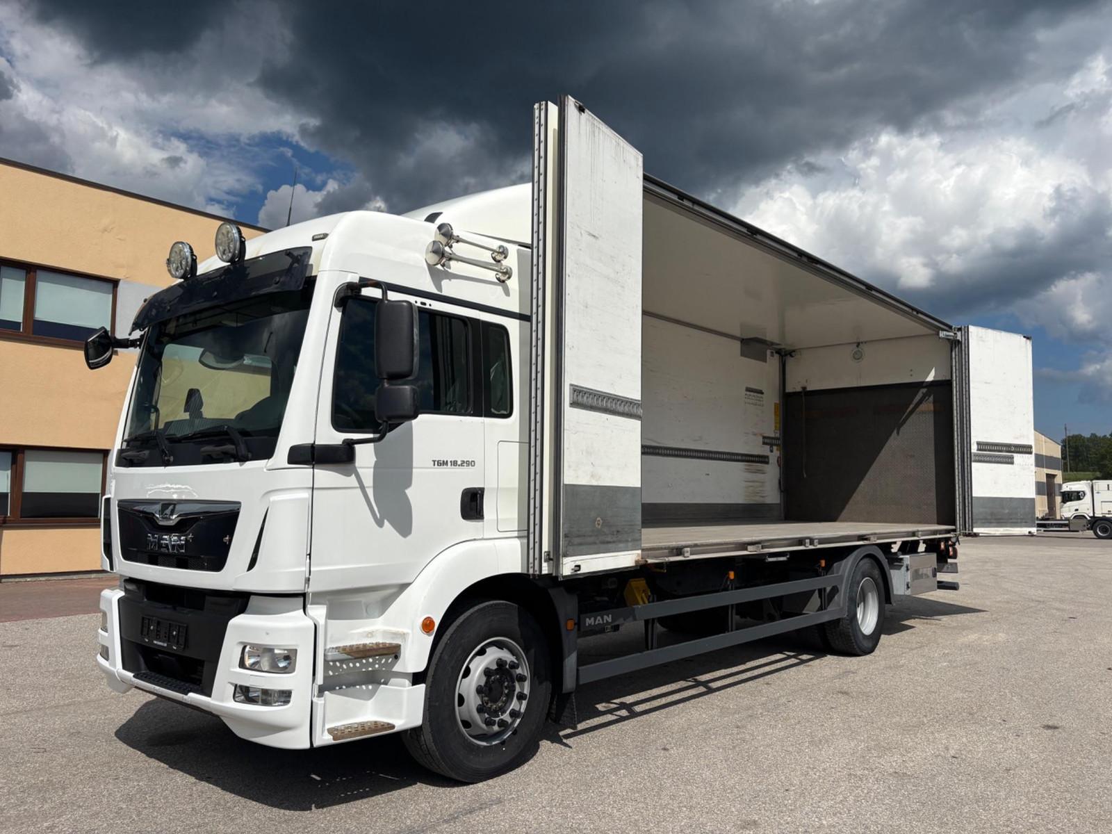 MAN TGM 18.290 4x2 EURO6 + SIDE OPENING