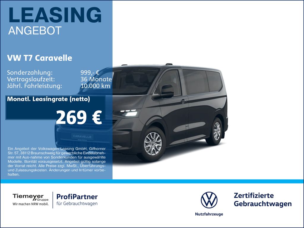 2025 Volkswagen T7 Caravelle