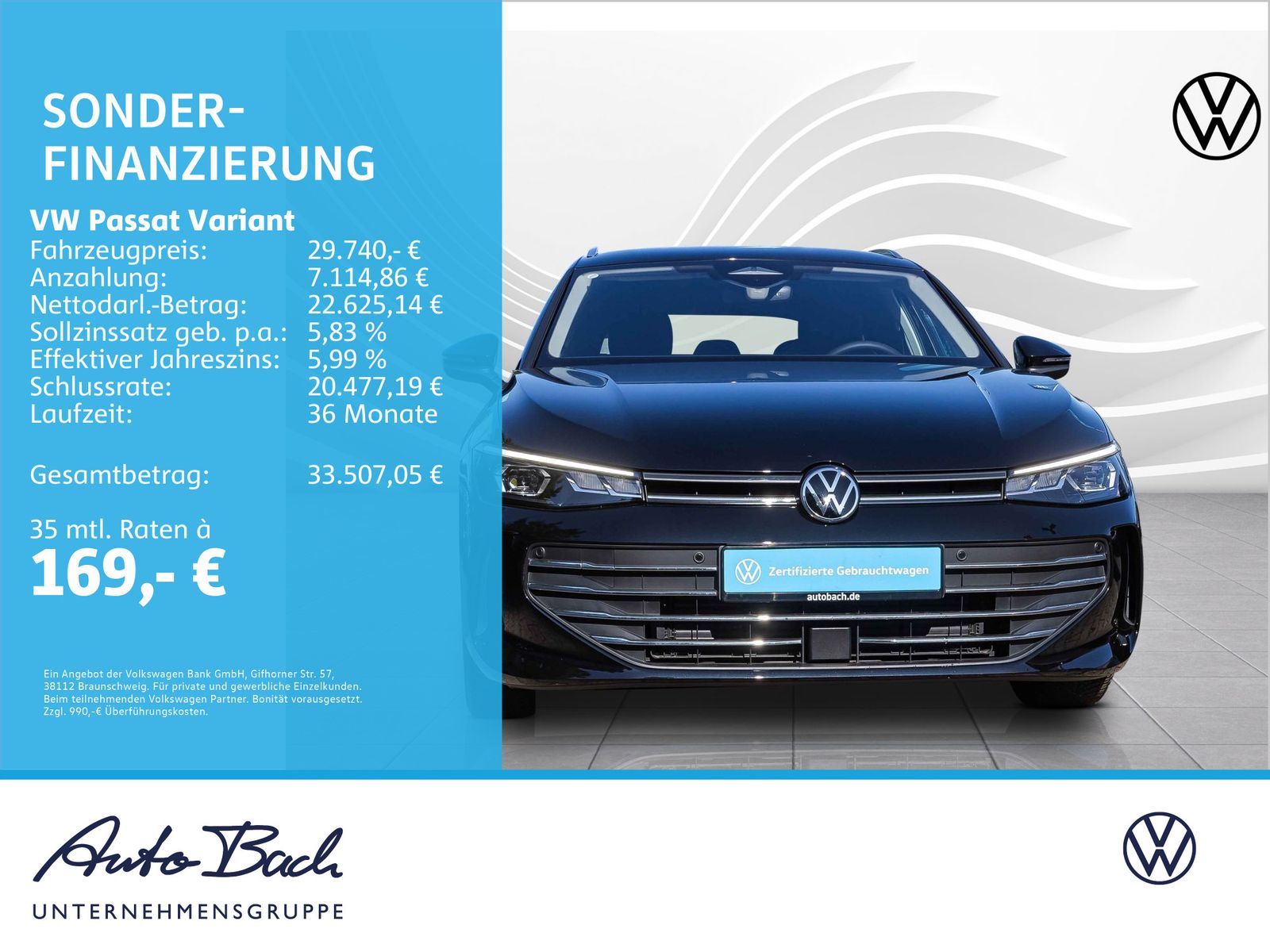 Volkswagen Passat Variant 2.0 TDI DSG Business Navi LED foto 2