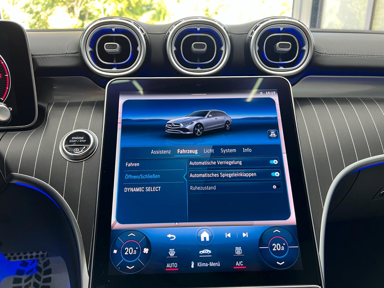 Mercedes-Benz C 220d T 9G AMG-LINE OLED AMBT+SOUND KAM AHK 19"