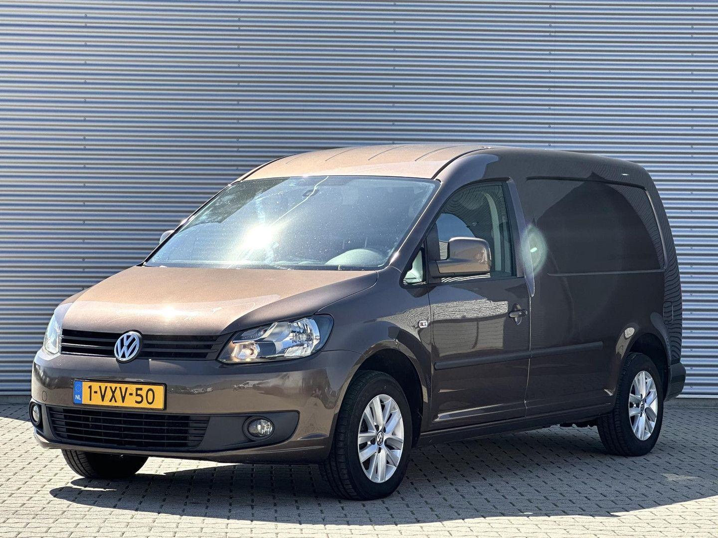 Volkswagen Caddy 1.6 TDI Maxi Bruin metalic DSG automaat MA