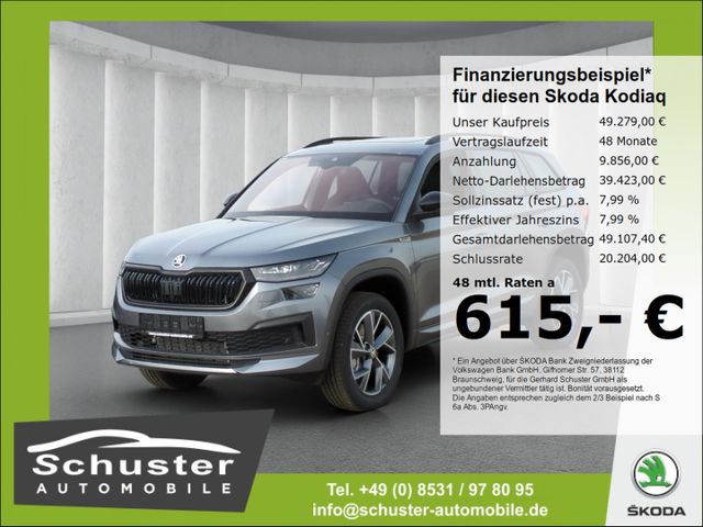 Skoda Kodiaq SPORTLINE 4x4 TDI*AHK Panodach R-Kam ACC