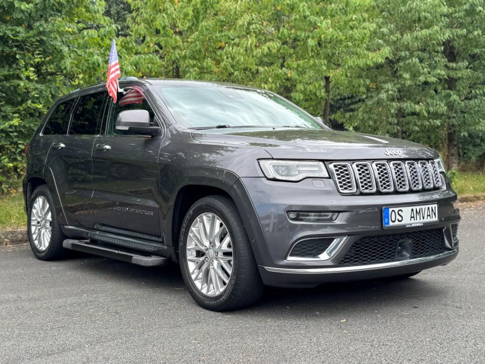 JEEP GRAND CHEROKEE 3.0 CRD SUMMIT PANORAMIQUE 8 FACH | 250 ch | 4X4 | BVA | HAYON ÉLECTRIQUE | RÉGLAGE ÉLECTRIQUE DES SIÈGES AVEC FONCTION MÉMOIRE
