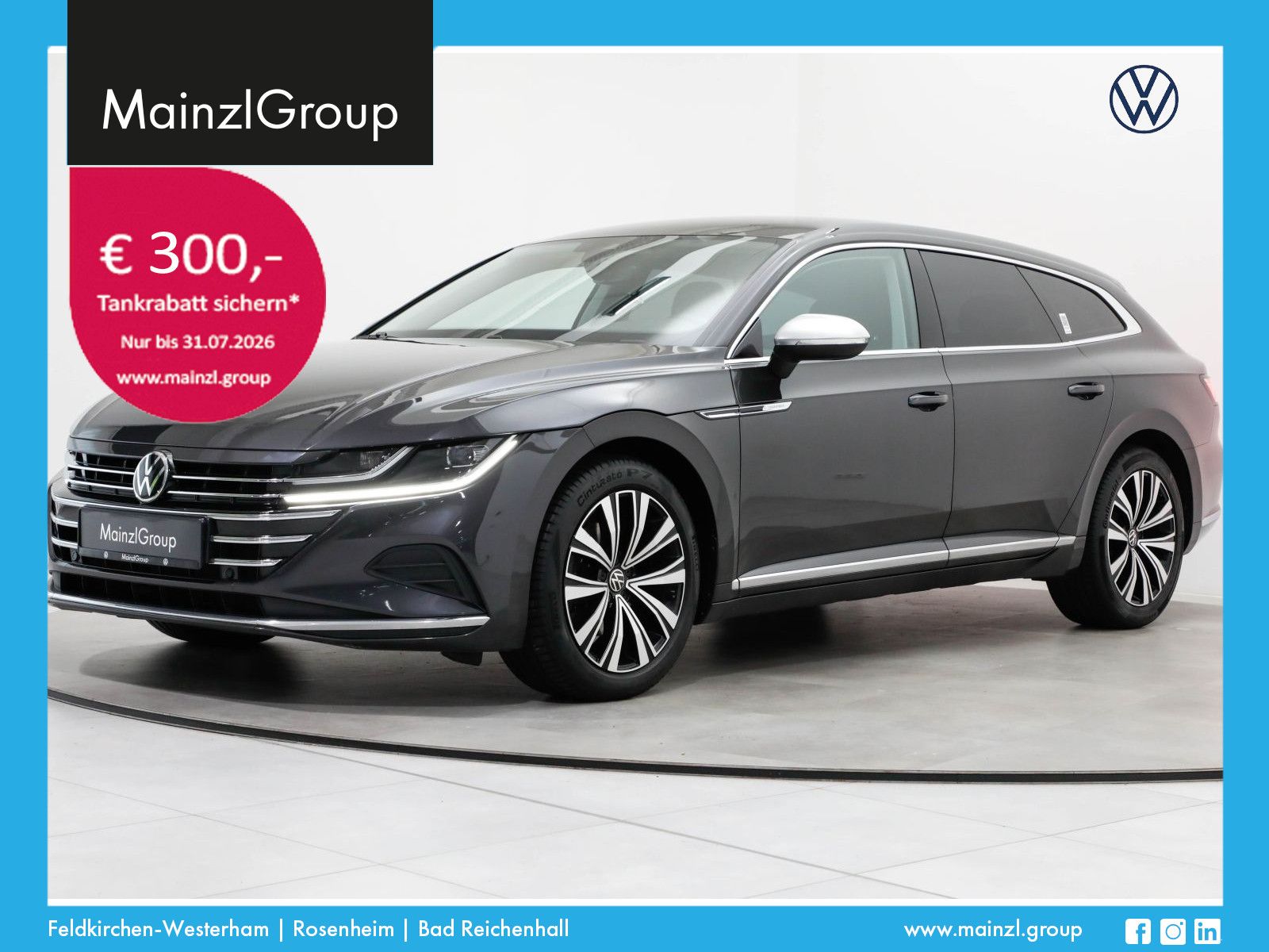 VW Arteon Shooting Brake 2.0 TDI DSG AHK PDC ACC