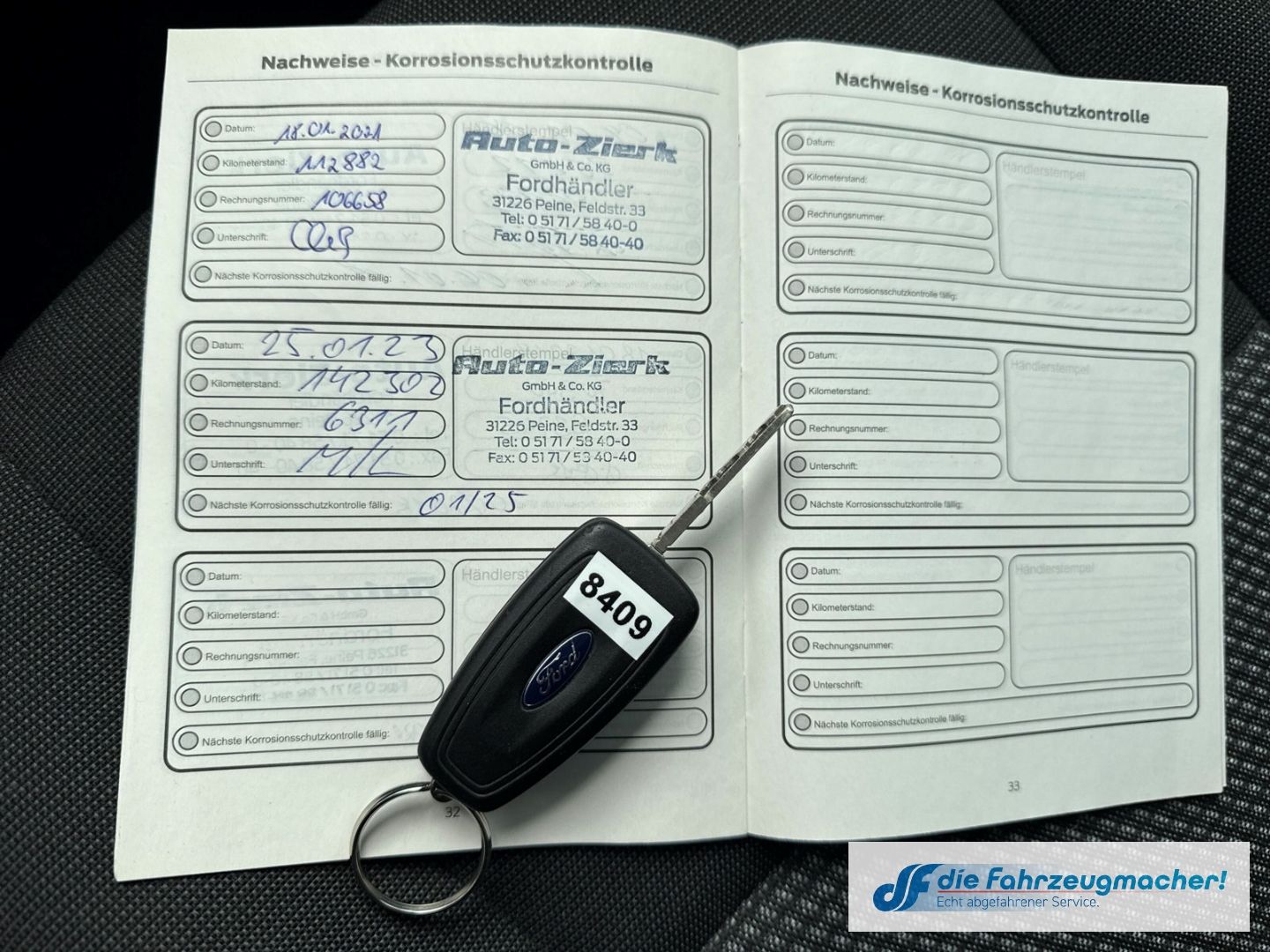 Fahrzeugabbildung Ford Transit Custom Kombi 300 L1 2.2 TDCi *8409