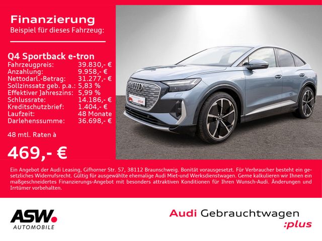 Audi Q4 Sportback Sline 50 e-tron quattro Navi Matrix