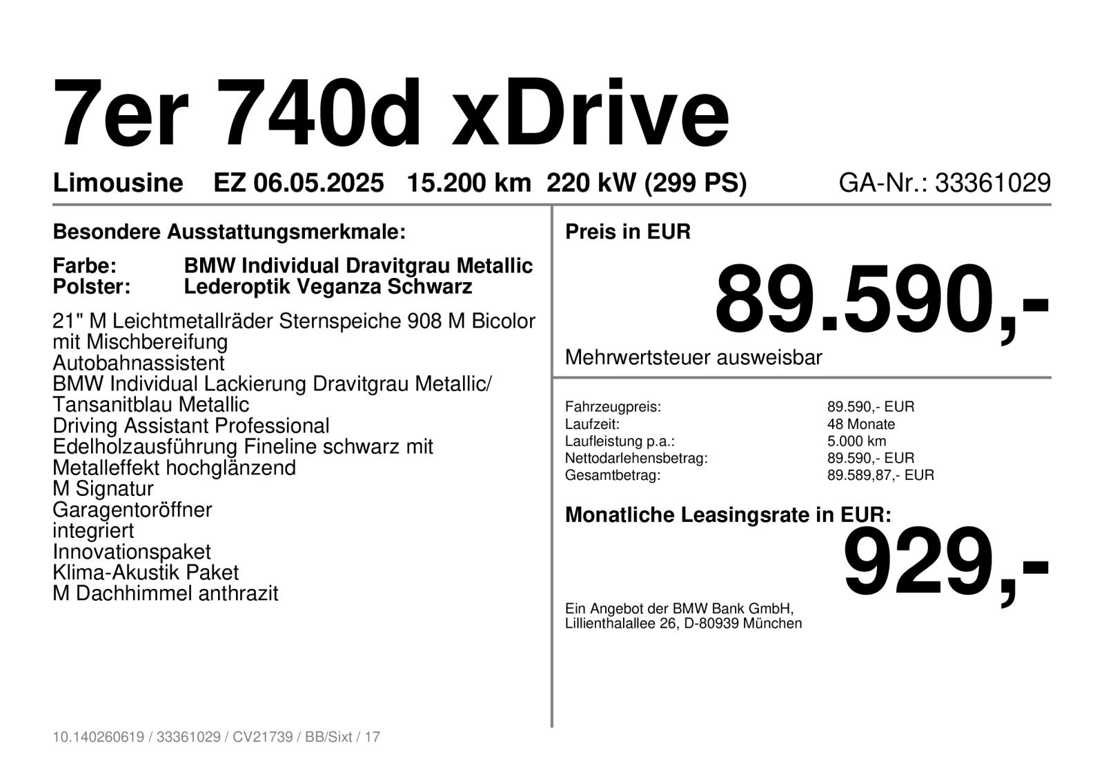 BMW 740 - Bild 5