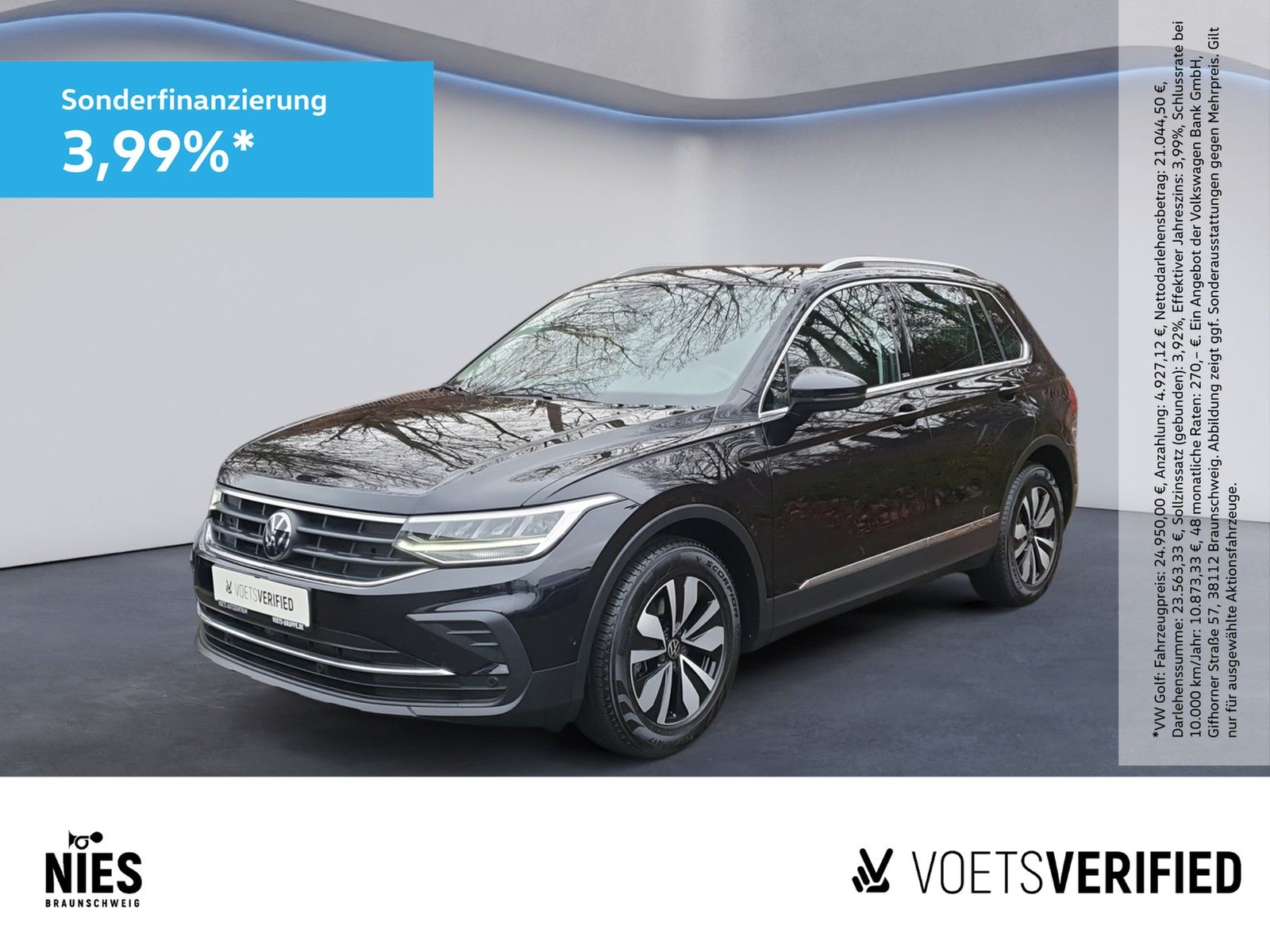 Volkswagen Tiguan Life MOVE 1.5 TSI DSG NAVI+RearView+AppCo
