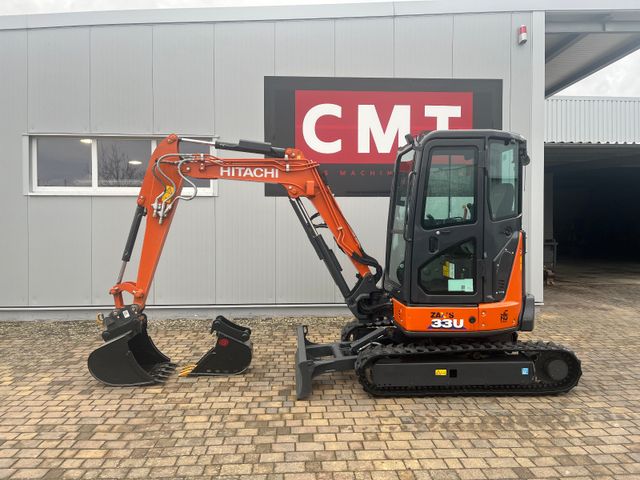 Hitachi ZX33U-6 *2023*429BH*SW*MS03*2xLöffel*Klima*