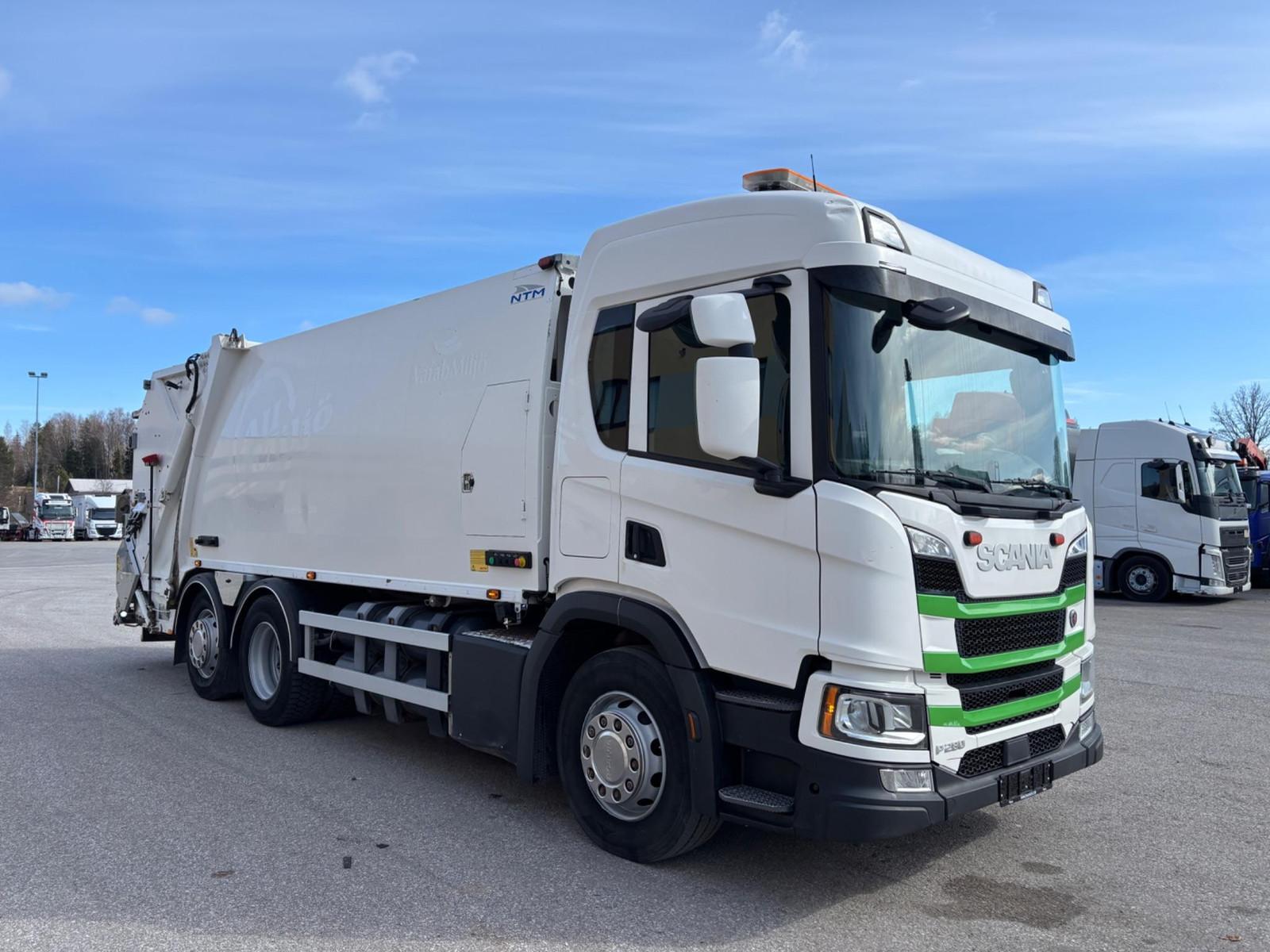 Scania P280 6x2*4 EURO6 + NTM 2 CHAMBERS !! CNG !!