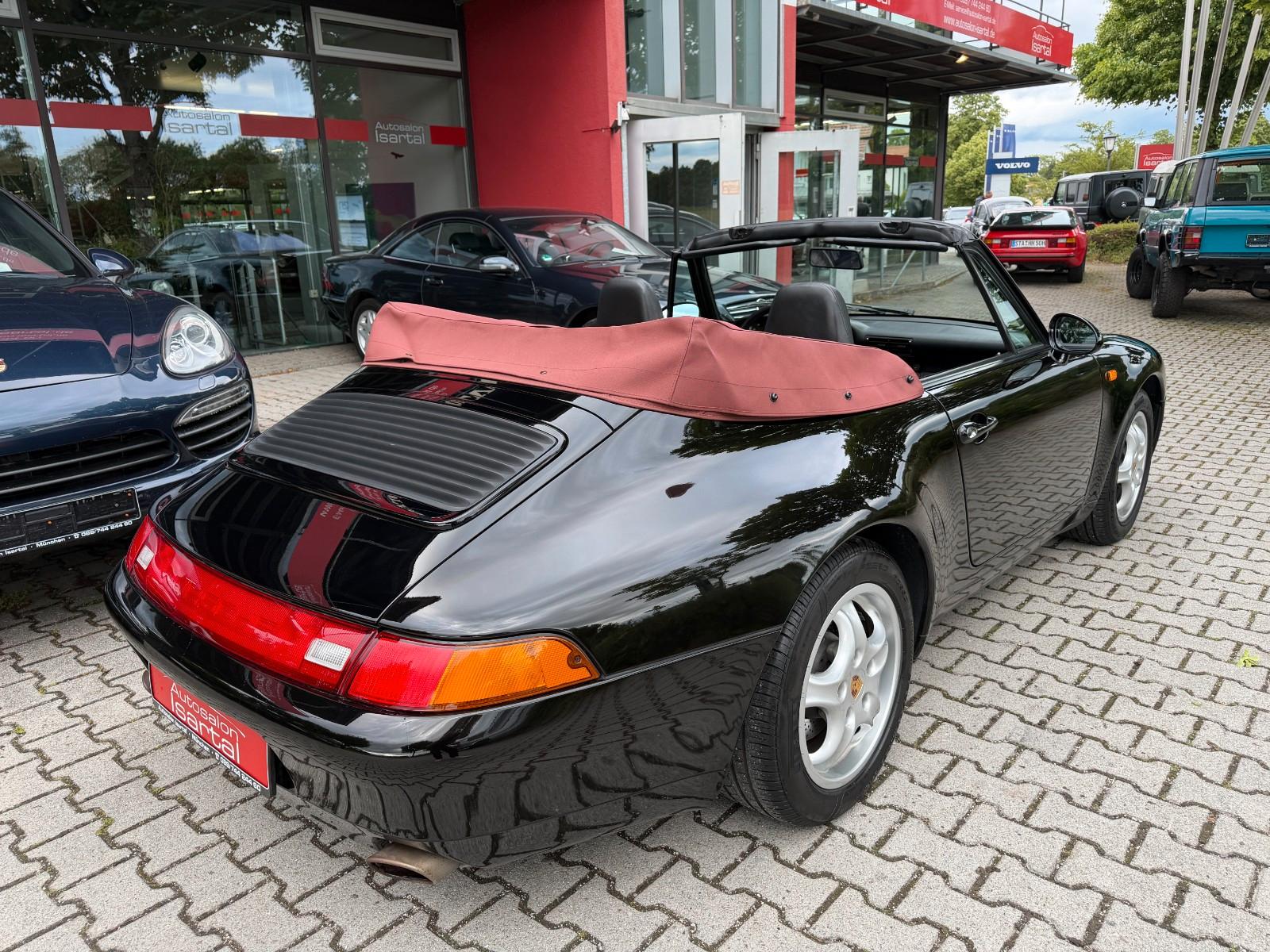 Porsche 993 C2 Cabrio 6-Gg.- 1.dt. Hd. PZ-Scheckheft