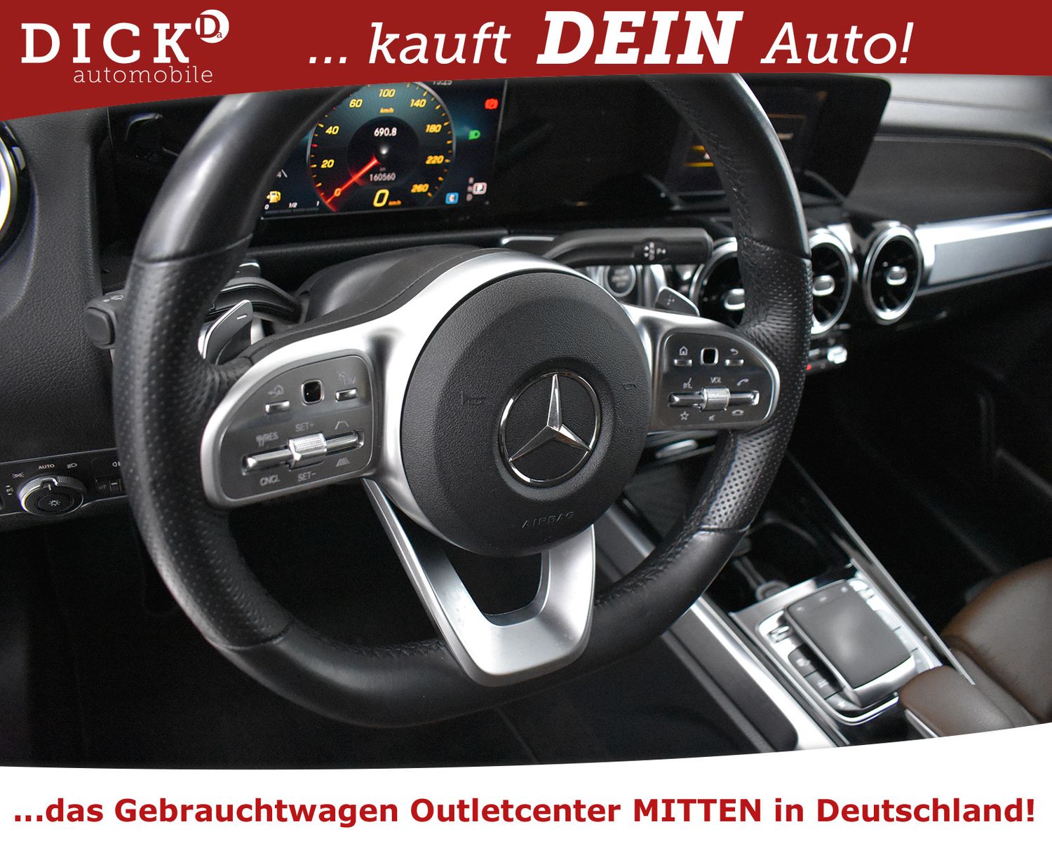 MERCEDES-BENZ GLB220d 4M AMG Line NAVI+LEDER+SHZ+VIRTU+ACC+19" - Image 15