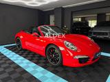 Porsche 991.1 Carrera S Cabrio°APPROVED°SPORTABG°DEUTSCH - rote Porsche 991