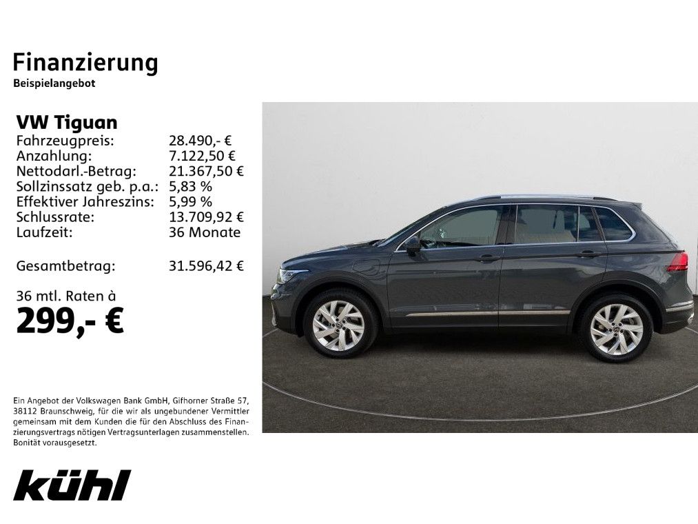 Volkswagen Tiguan 1.4 TSI eHybrid DSG Elegance Navi AHK foto 2