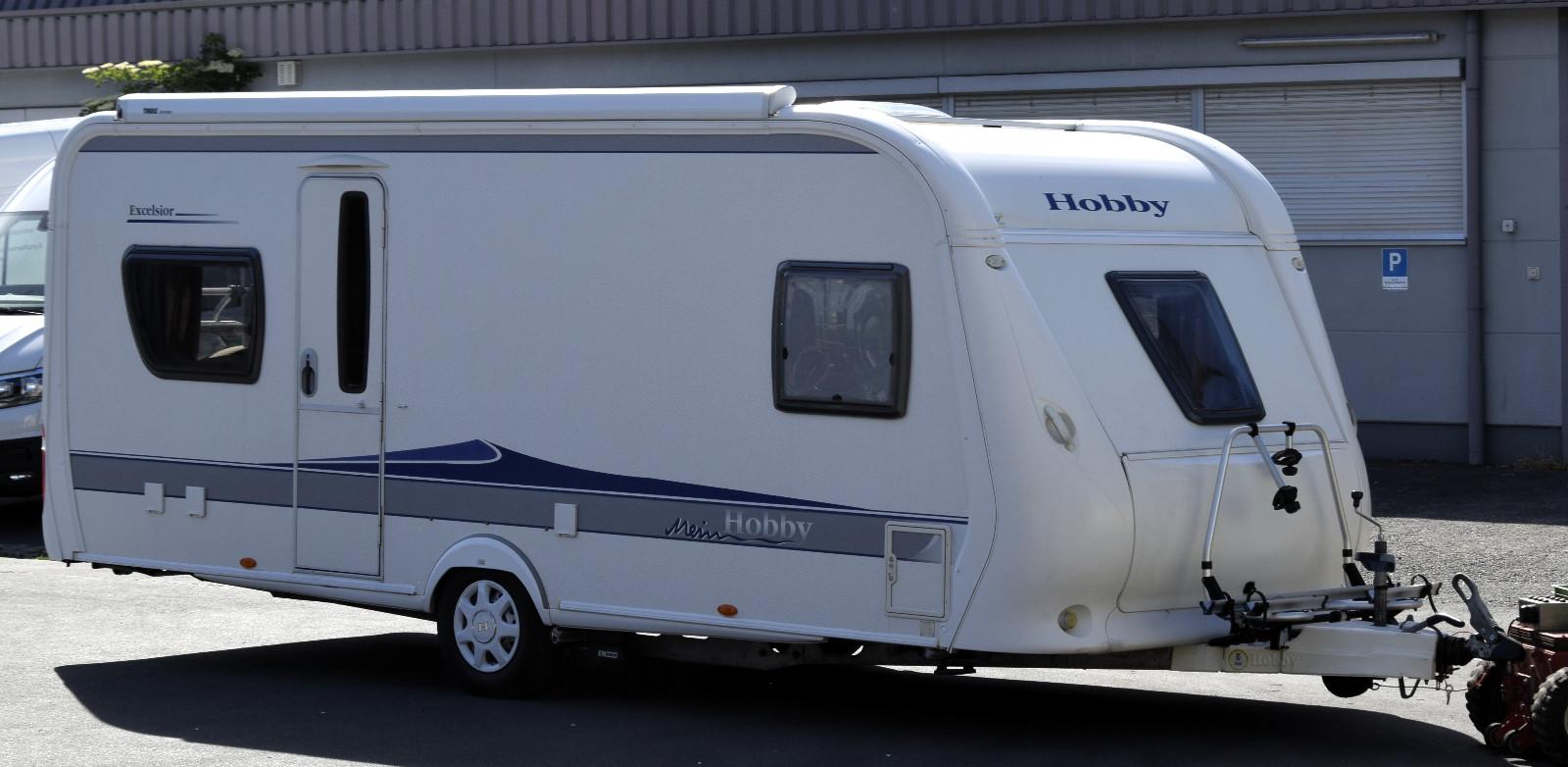 Hobby Excelsior 540 UFE mit Mover, Markise
