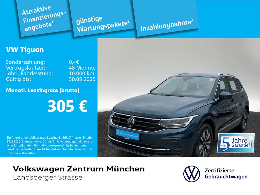 Volkswagen Tiguan 1.5 TSI MOVE AHK ACC LED Navi DSG