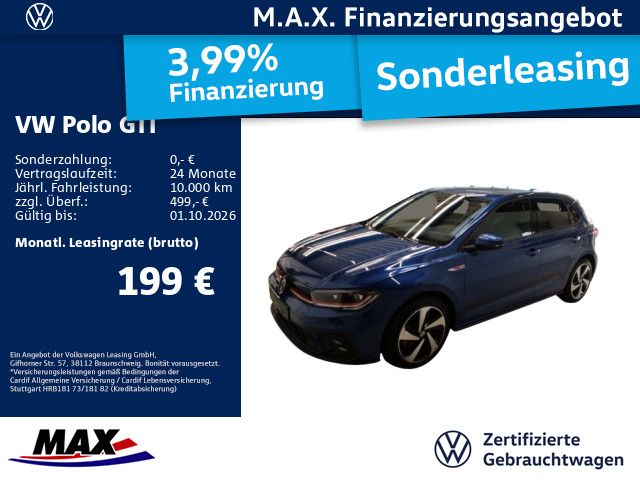 Polo GTI 2.0 TSI DSG IQ.LIGHT+KAMERA+APP+ACC+DCP