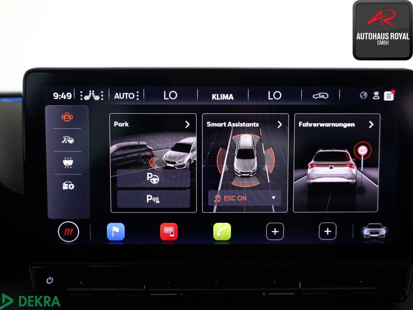 Cupra Leon ST 2.0 TSI VZ KAMERA,PARKLENK,KESSY,CARPLAY, миниатюра 18