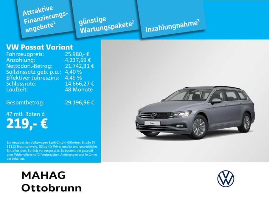 Volkswagen Passat Variant 1.5 TSI BUSINESS Navi LED R-KAM A
