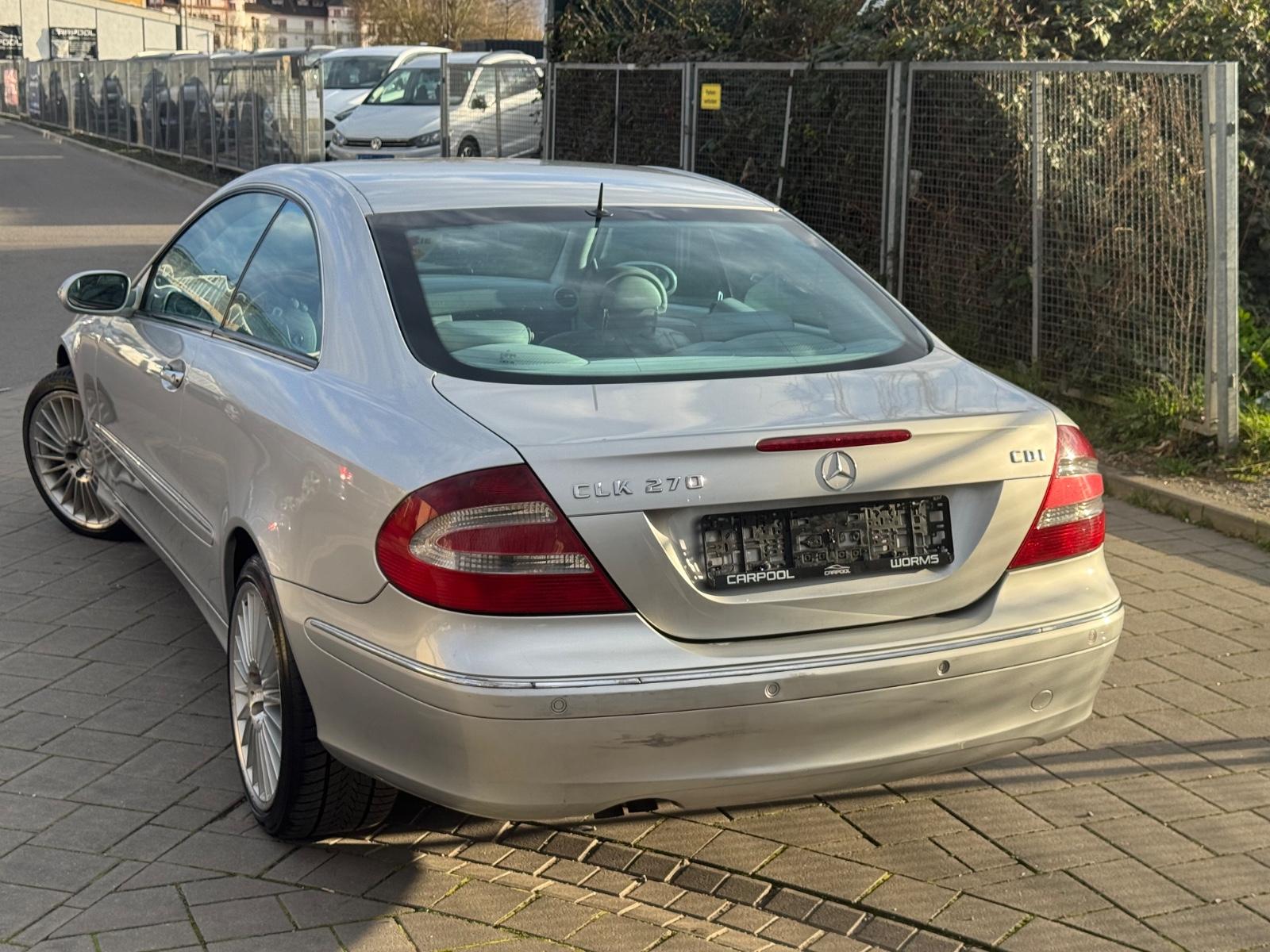 Mercedes-Benz CLK 270 CDI AVANTGARDE AUTOMATIK+LEDER+ALU