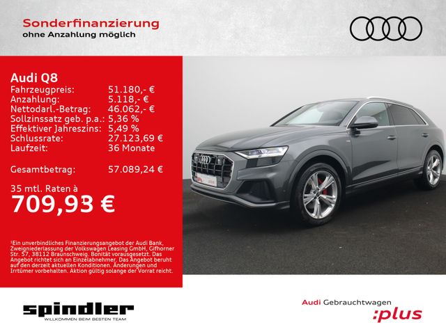 AUDI Q8 S-Line select 45 TDI quattro / Standh, Pano