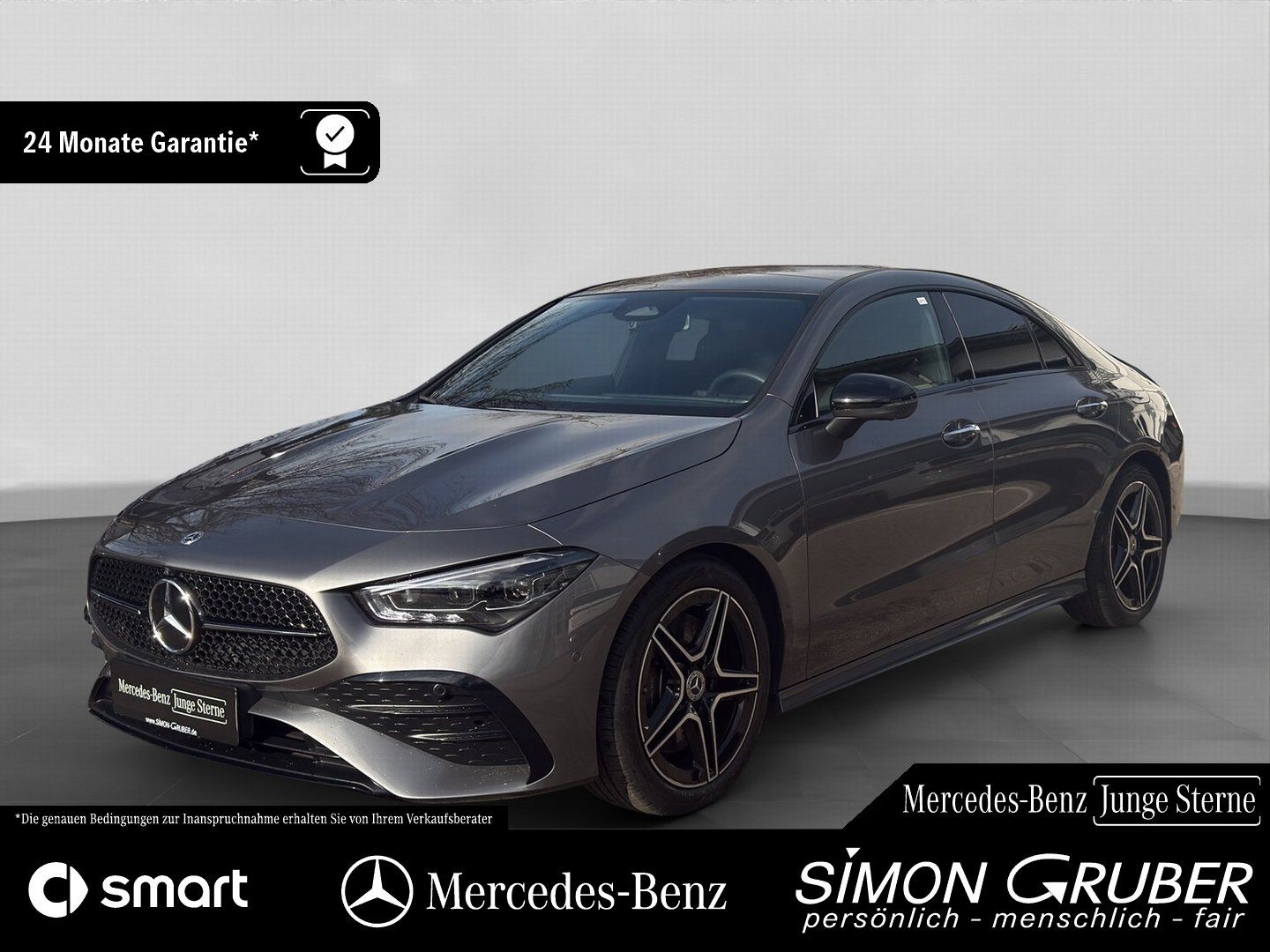 Fahrzeugabbildung Mercedes-Benz CLA 250 4M Coupé AMG Night Ambi Pano 360 Distron