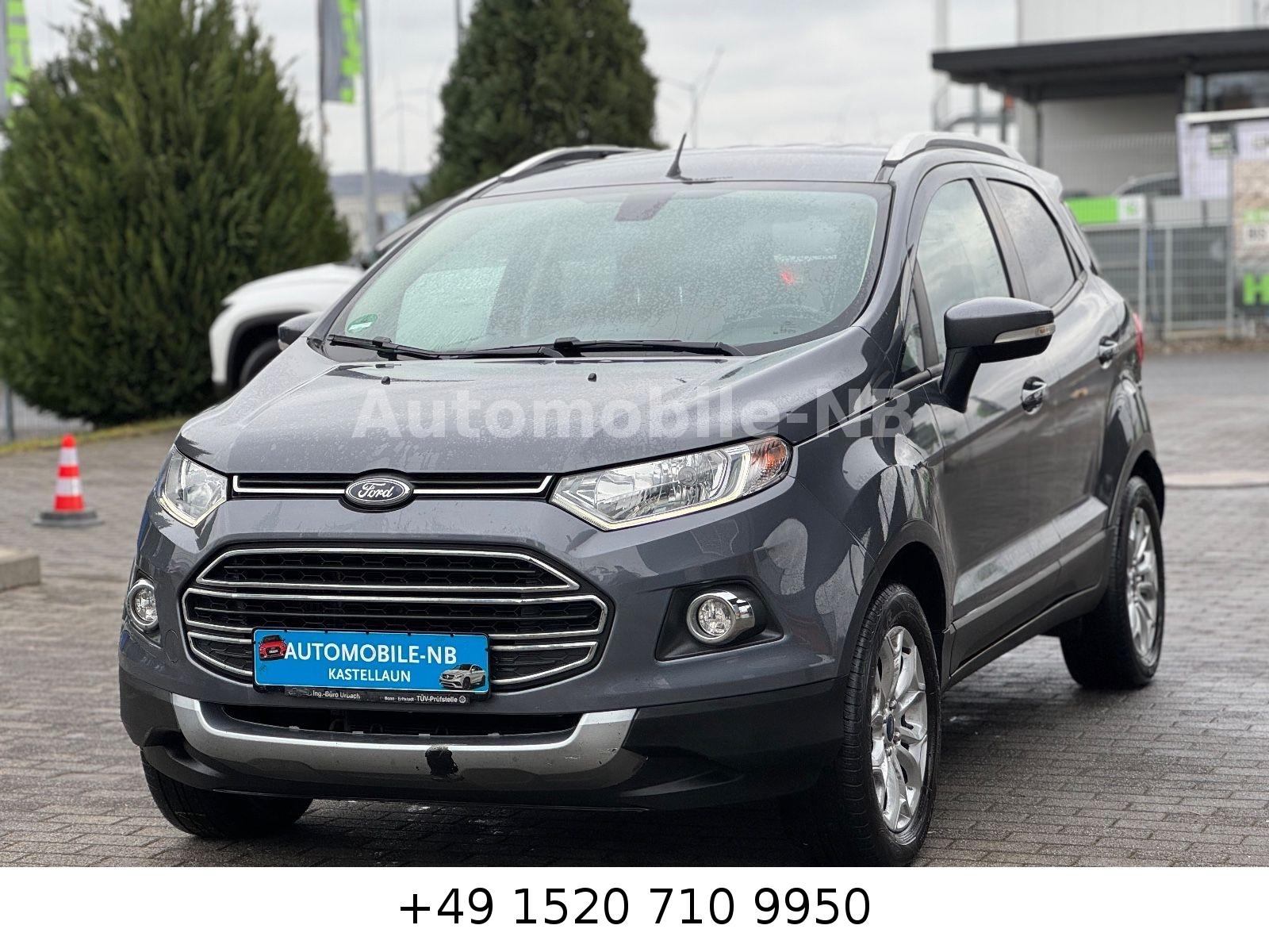 Ford EcoSport Titanium Klima Navi Leder Euro 6