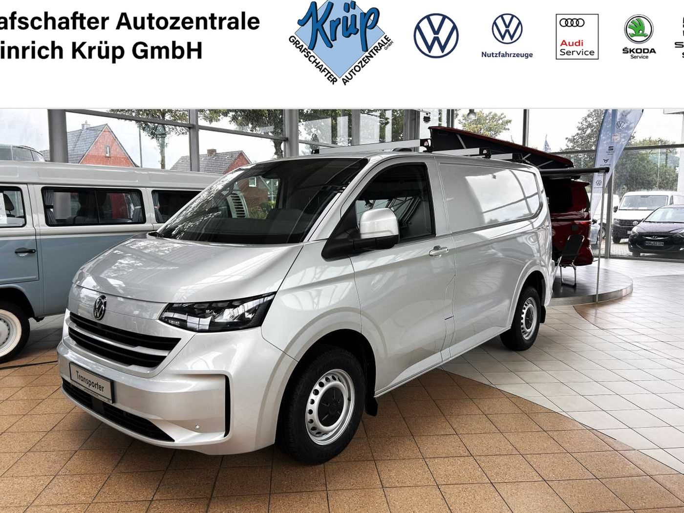 Volkswagen T7 Transporter Kasten 2,0 TDI 110KW AHK/LED/KAM