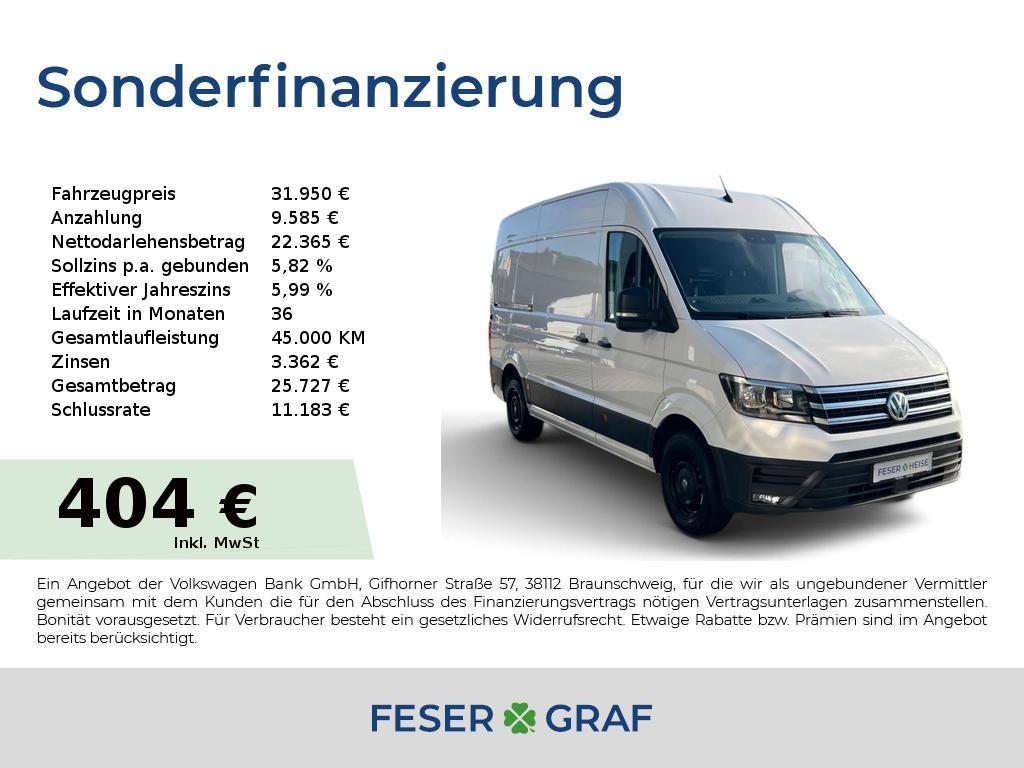 Volkswagen Crafter Rear ViewAHKSitzhzgNavi 2022